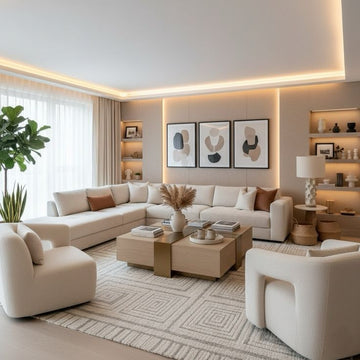 Ameublement maison et décoration d’intérieur : créer un intérieur harmonieux, fonctionnel et durable.