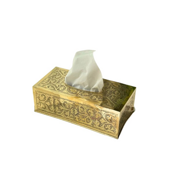 Boîte à mouchoirs en laiton zwak