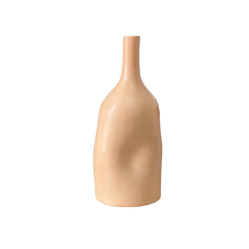 Vase artisanal bouteille nude grand