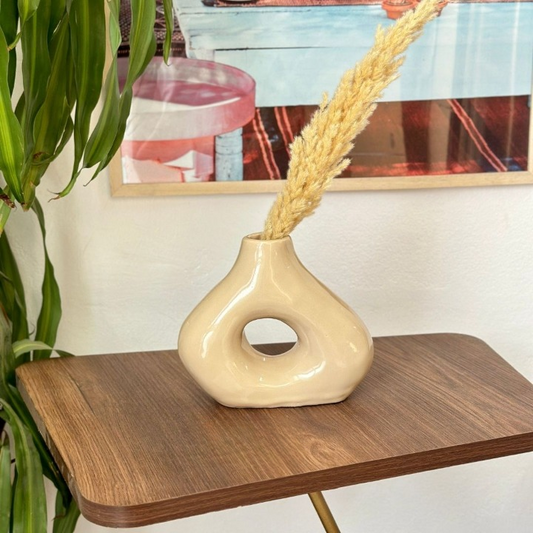 Vase artisanal Tanara vernis