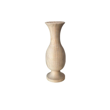 Vase artisanal bois de noyer 1