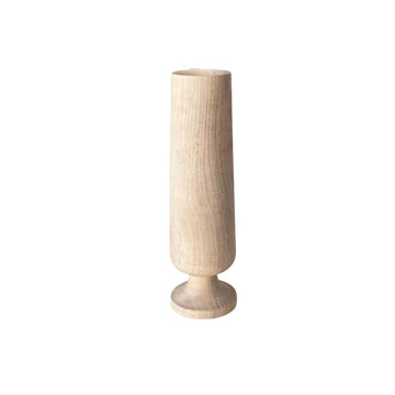 Vase artisanal bois de noyer 2