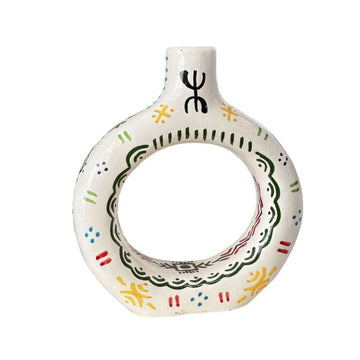Vase artisanal Tafoukt Amazigh Touda