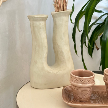 Vase artisanal Massin mat