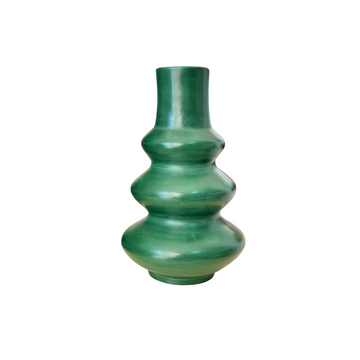 Vase artisanal Aboukal vert grand