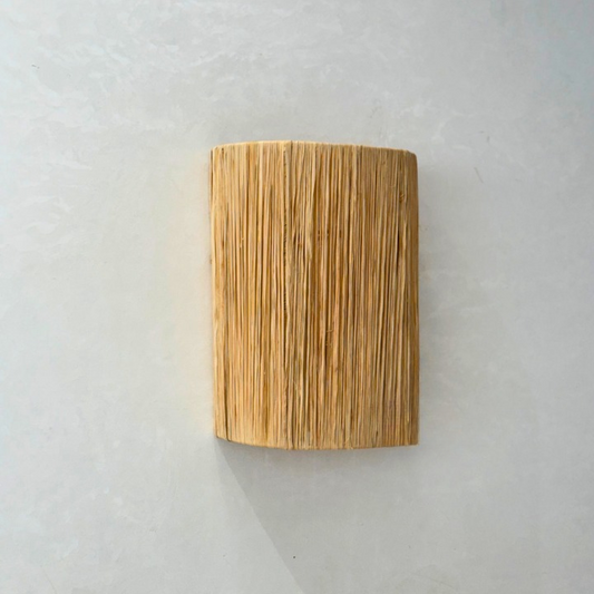 Applique murale en raphia Tasmit