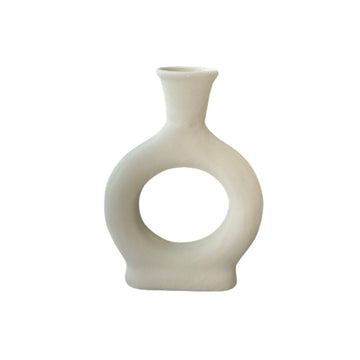 Vase artisanal Aram crème