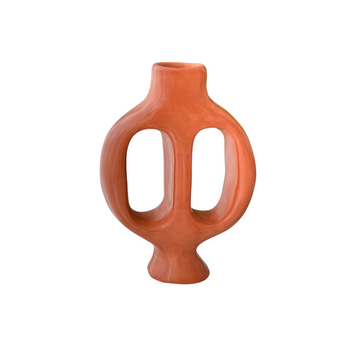 Vase artisanal Tawja terracota